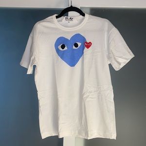 Comme Des Garçons Play - White T-Shirt
